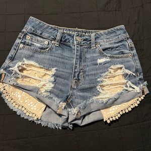 Hi Rise Festival American Eagle shorts